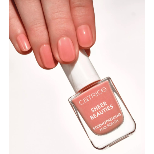 Catrice - Esmalte fortalecedor Sheer Beauties - 050: Peonies, Please!