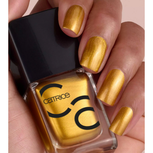 Catrice - Esmalte Gel ICONails - 156: Cover Me In Gold