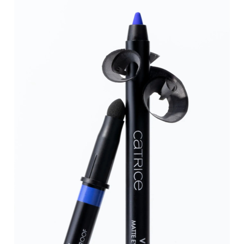 Catrice - Lápis de olhos Velvet Glide Matte - 050: Blue Pulse