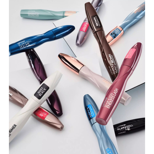 Catrice - Máscara de cílios volumizadora waterproof Glam & Doll - Marrom