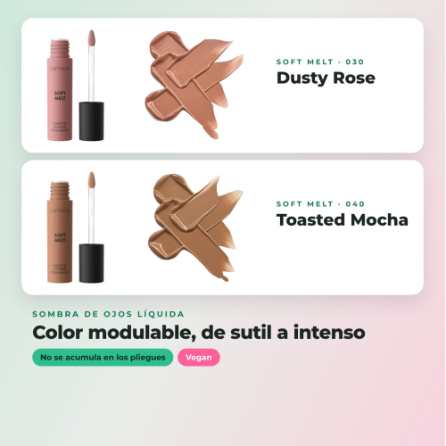 Catrice - Pack 4 sombras líquidas de líquido a pó Soft Melt
