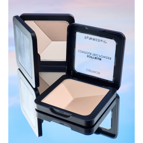 Catrice - *Glass Cloud* - Paleta de Contorno em Pó Soft Blur - C010: Cool Harmony