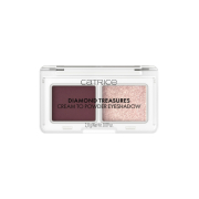 Catrice - Paleta de sombras creme a pó Diamond Treasures - 060: Burgundy Glitz