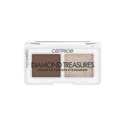 Catrice - Paleta de sombras em pó cremoso Diamond Treasures - 010: Hazel Spark