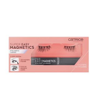 Catrice - Cílios Magnéticos com Eyeliner Super Easy - 010: Magical Volume