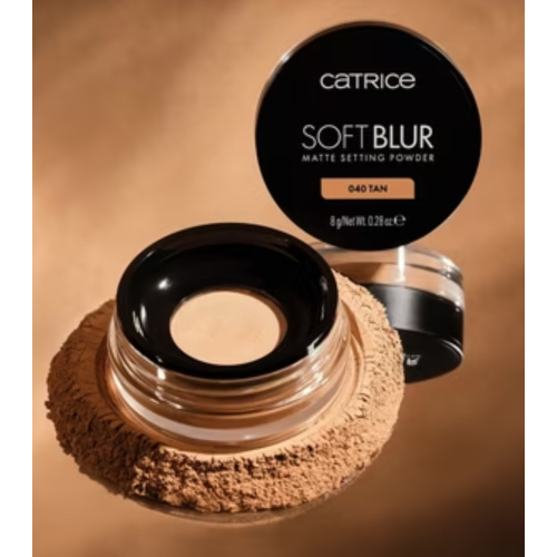 Catrice - Pó Fixador Matificante Soft Blur - 040: Tan