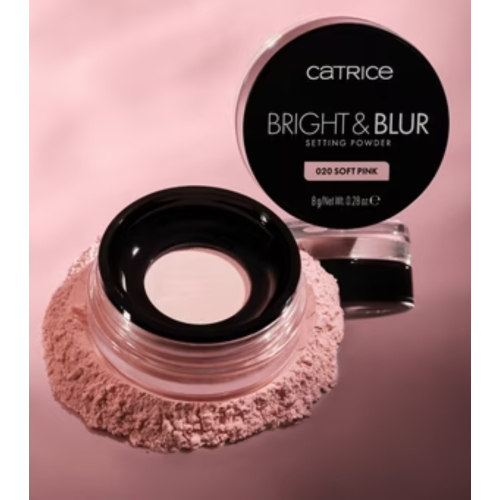 Catrice - Pó solto fixador  Bright & Blur - 020: Soft Pink