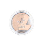 Catrice - Pós matificantes All Matt Plus Shine Control - 002: Banana Shade