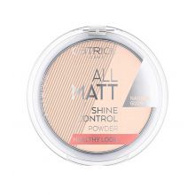 Catrice - Pó matificante All Matt Shine Control Healthy Look - 100: Neutral Fresh Beige