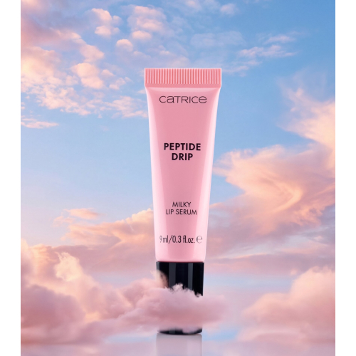Catrice - *Glass Cloud* - Sérum Labial Milky Peptide Drip - C010: Flirty Flush