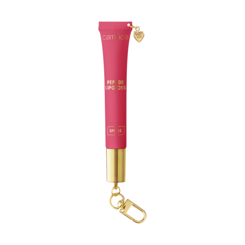 Catrice - *The Summer Edit* - Gloss Labial com Peptídeos FPS 25 - C01: Strawberry Sorbet