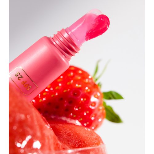Catrice - *The Summer Edit* - Gloss Labial com Peptídeos FPS 25 - C01: Strawberry Sorbet