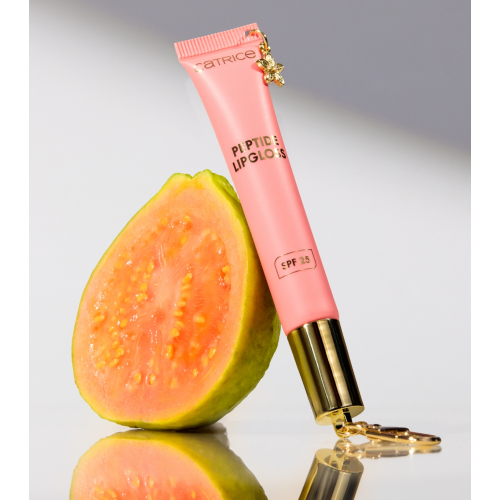 Catrice - *The Summer Edit* - Gloss Labial com Peptídeos FPS 25 - C02: Guava Jam