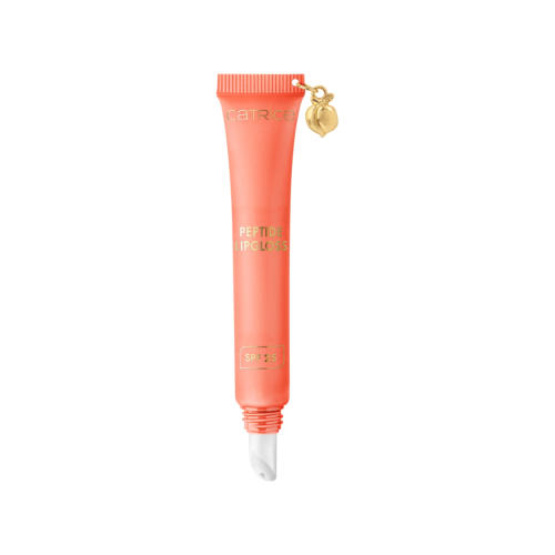 Catrice - *The Summer Edit* - Gloss Labial com Peptídeos FPS 25 - C03: Peach Iced Tea