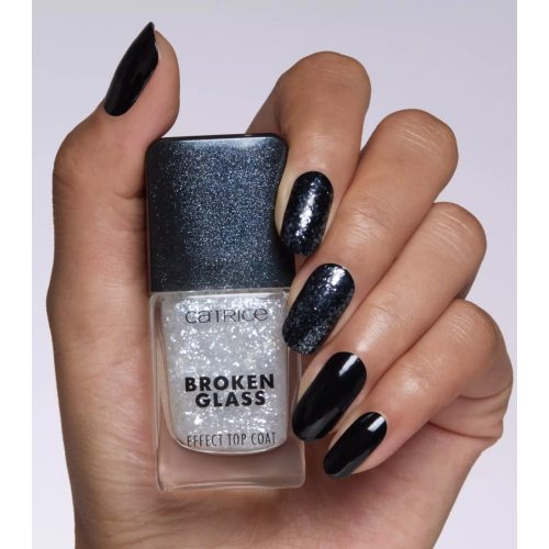 Catrice - Efeito de top coat Broken Glass - 050: Sparkling Reflection