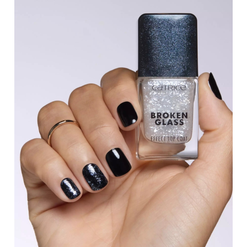 Catrice - Efeito de top coat Broken Glass - 050: Sparkling Reflection