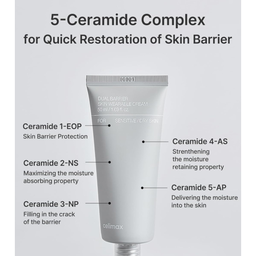 Celimax - *Dual Barrier* - Creme Reparador Dual Barrier Skin Wearable