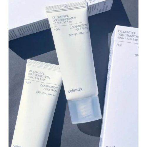 Celimax - *Oil Control* - Protetor solar facial Light Sunscreen SPF50+ PA++++