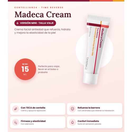 Centellian24 - Creme antienvelhecimento Madeca Time Reverse - Tamanho mini