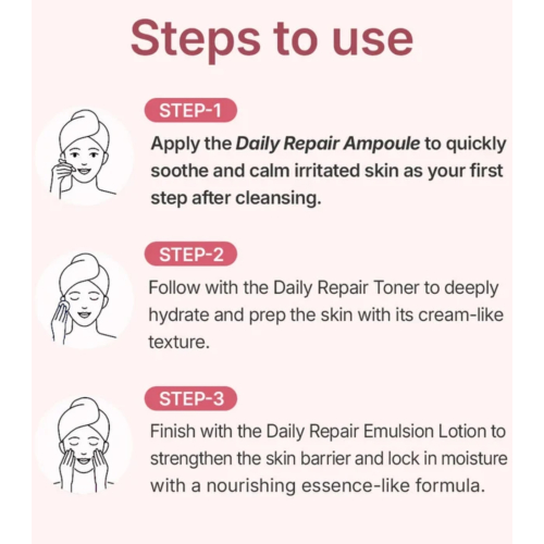 Centellian24 - *Daily Repair* - Sérum facial para pele sensível Total Care Solution