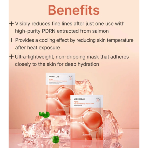 Centellian24 - Máscara facial Madeca PDRN Glow Gel Mask