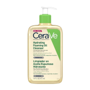 Cerave - Óleo de Limpeza Espuma Hidratante para Pele Normal a Muito Seca - 473ml