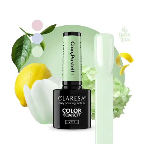 Claresa - *Ciao, Pastel!* - Esmalte semipermanente Soak off - 01