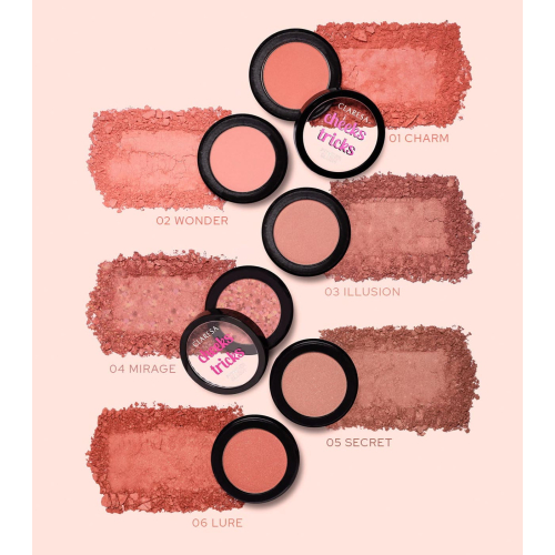 Claresa - Powder Blush Cheeks Tricks - 03: Ilusion