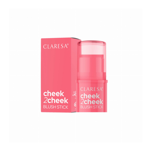 Claresa - Blush em bastão Cheek 2Cheek - 02: Neon Coral