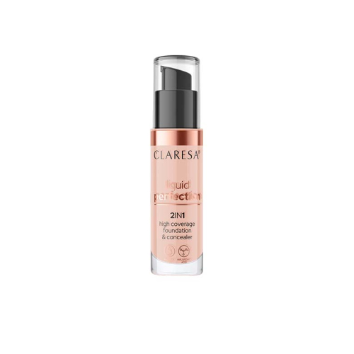 Claresa - Corretivo e base 2 em 1 Liquid Perfection - 104: Nude