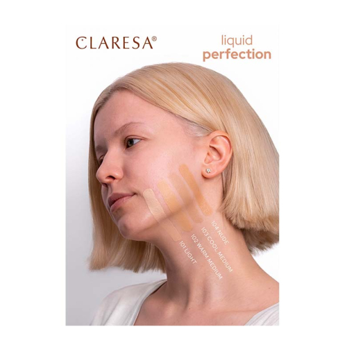 Claresa - Corretivo e base 2 em 1 Liquid Perfection - 104: Nude