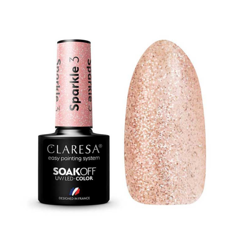 Claresa - Esmalte semipermanente Soak off - 03: Sparkle