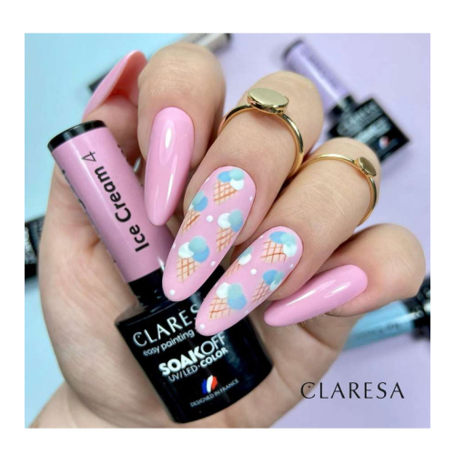 Claresa - Esmalte semi-permanente Soak off - 04: Ice Cream