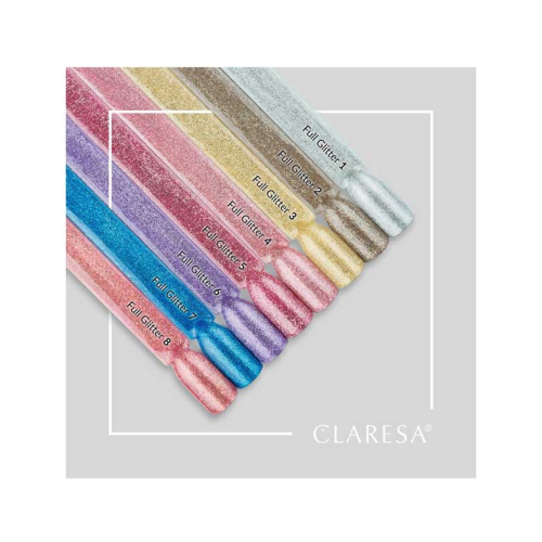 Claresa - Esmalte semipermanente Soak off - 08: Full Glitter