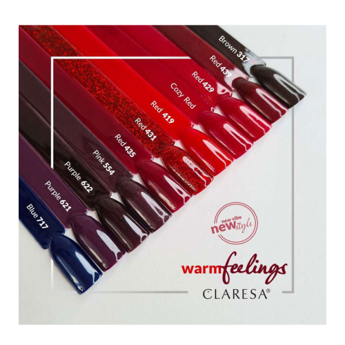 Claresa - Esmalte semipermanente Soak off - 317: Brown