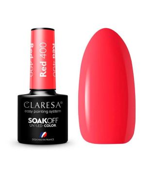 Claresa - Esmalte semipermanente Soak off - 400: Red