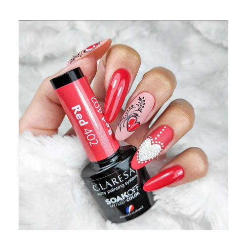 Claresa - Esmalte semipermanente Soak off - 402: Red