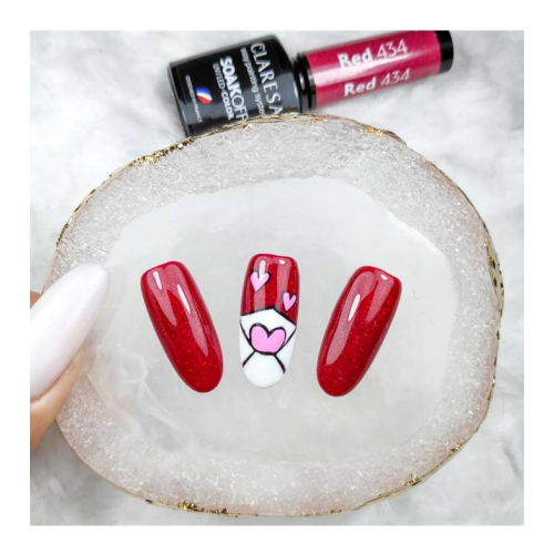 Claresa - Esmalte semipermanente Soak off - 434: Red