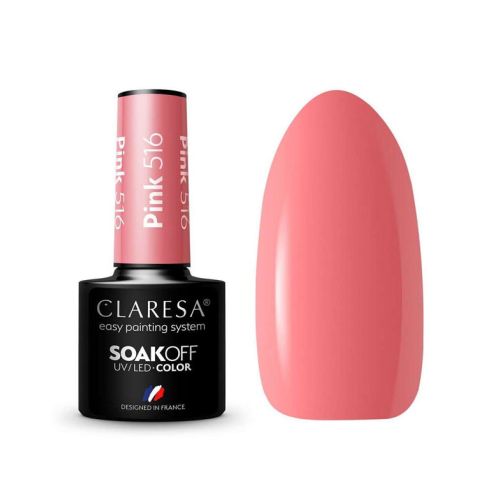 Claresa - Esmalte semipermanente Soak off - 516: Pink