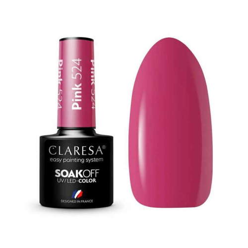 Claresa - Esmalte semipermanente Soak off - 524: Pink