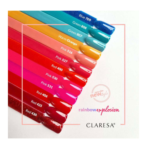 Claresa - Esmalte semipermanente Soak off - 527: Pink