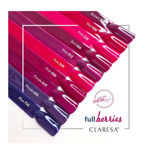 Claresa - Esmalte semipermanente Soak off - 535: Pink