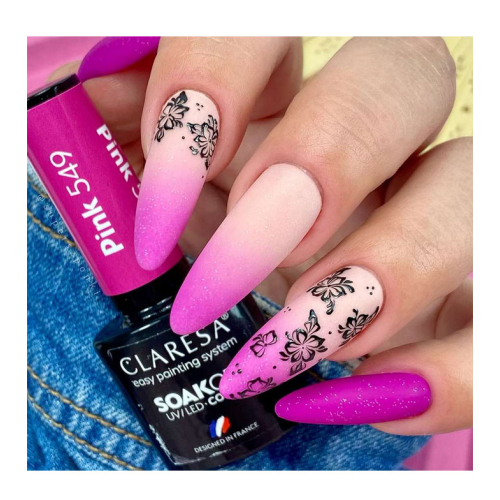 Claresa - Esmalte semipermanente Soak off - 549: Pink