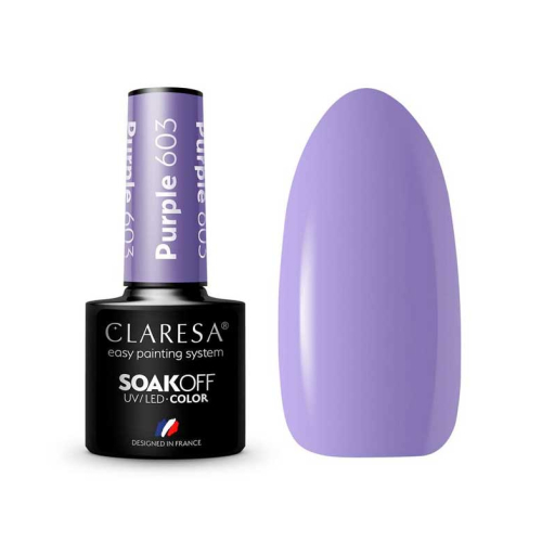 Claresa - Esmalte semipermanente Soak off - 603: Purple