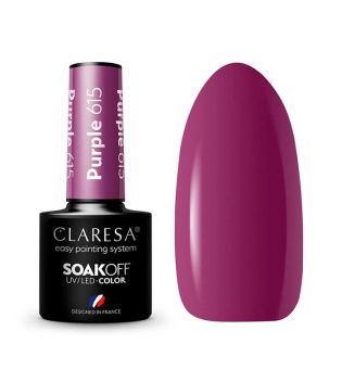 Claresa - Esmalte semipermanente Soak off - 615:  Purple