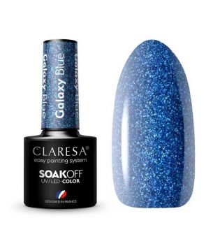 Claresa - Esmalte semipermanente Soak off - Galaxy Blue