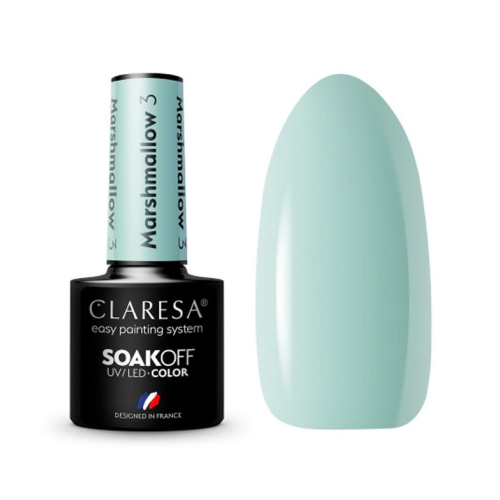 Claresa - Esmalte semipermanente Soak off Marshmallow - 03