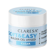 Claresa - Gel construtor Soft & Easy - Clear - 90 g