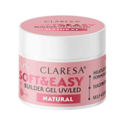 Claresa - Gel construtor Soft & Easy - Natural - 90 g