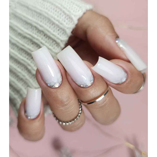 Claresa - Gel decorativo para unhas Megastar - Silver Flicker